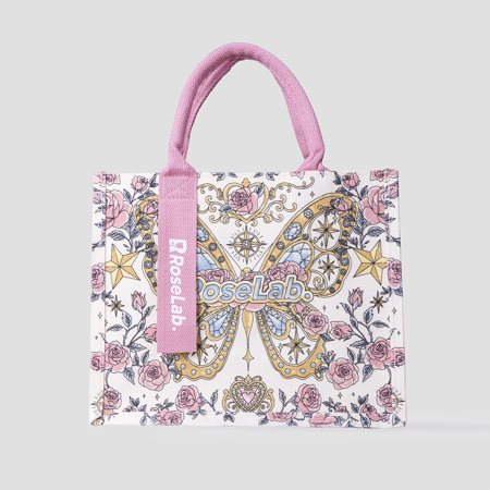 Imagen de BLANCO TOTE BAG ROMANTIC GARDEN